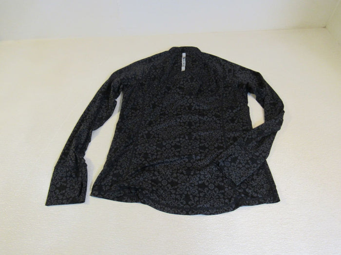 ideology-Quarter-Zip-Top-Jacket-Pullover-Female-Adult-Size-M-Floral-334 5