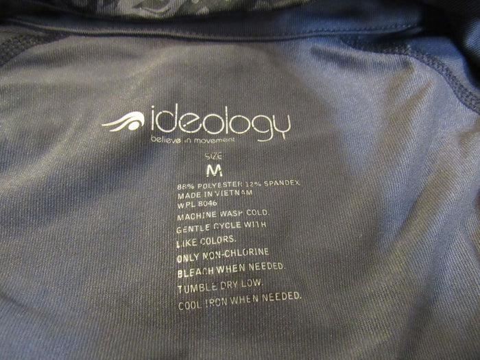 ideology-Quarter-Zip-Top-Jacket-Pullover-Female-Adult-Size-M-Floral-334 6