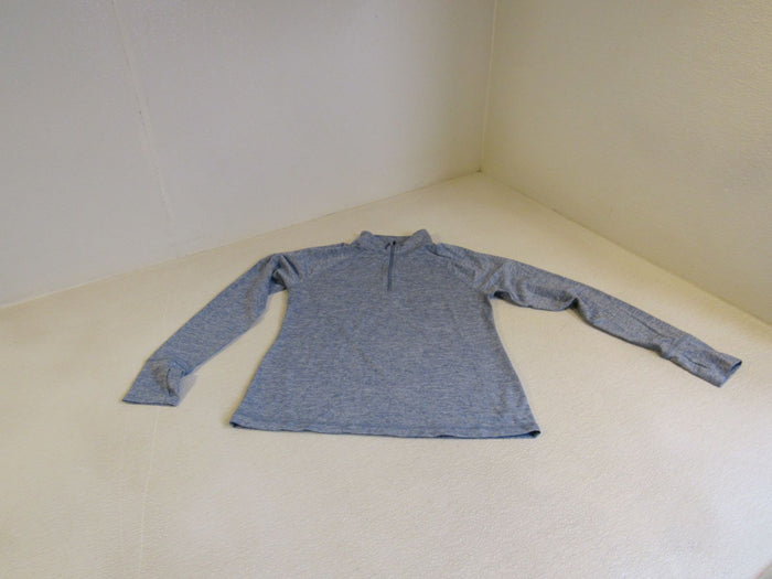 ideology-Quarter-Zip-Top-Jacket-Pullover-Slate-Blue-Female-Adult-Size-M-320 3