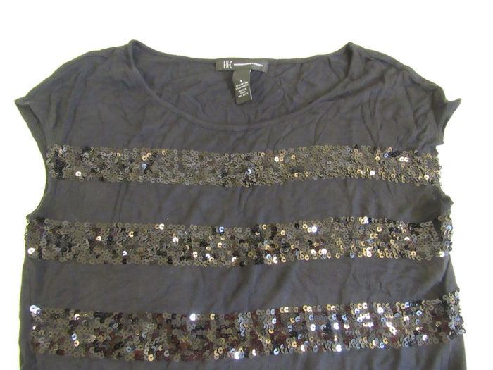 INC-International-Concepts-Shirt-Black-Small-Ties-at-Side-Rayon-Female-294 4