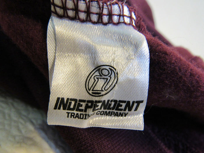 Independent-Trading-Co-Belle-Bell-Hoodie-Female-Adult-Size-M-Reds-Solid-356 8