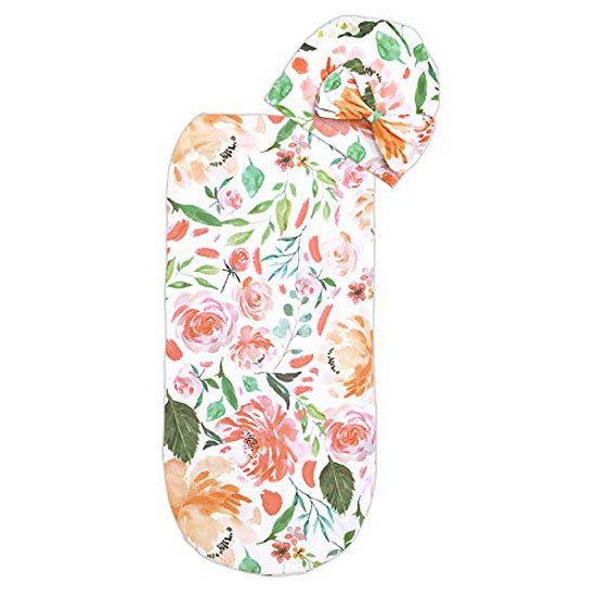 Itzy Ritzy Cocoon and Hat Swaddle Set - Floral Product