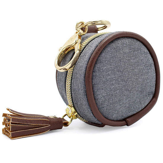 Itzy Ritzy Pacifier Charm Pod - Handsome Heather Gray Product