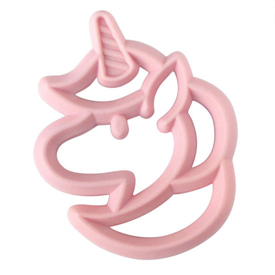 TEETHER_CHEW CREW UNICORN LT_PNK