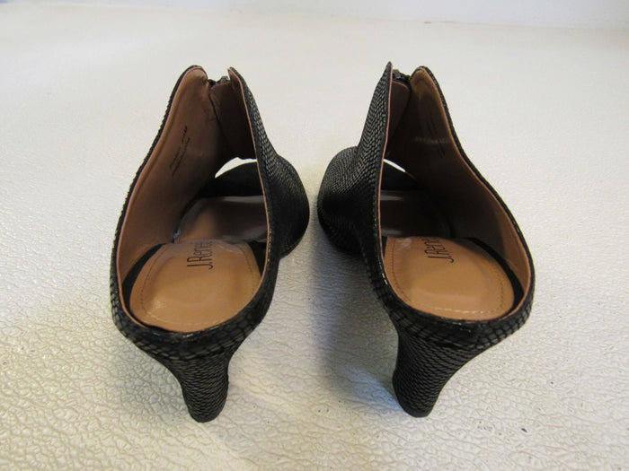 J-Renee-Franca-Open-Toe-Booties-Sandal-Black-Female-Adult-Size-Solid-442 5