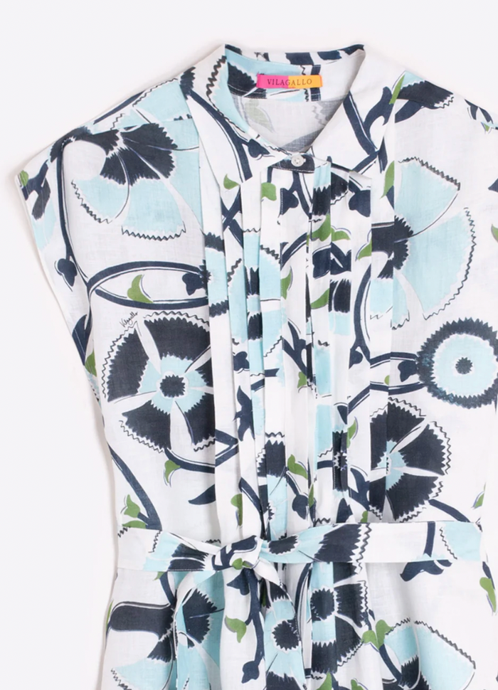 JARETAS FLORAL PRINT DRESS