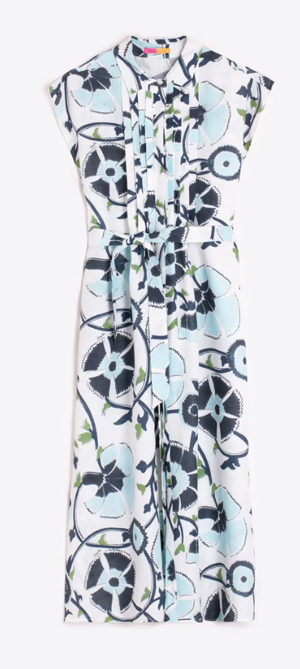 JARETAS FLORAL PRINT DRESS