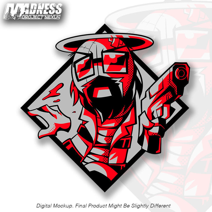 Jebediah - Metal Diamond Pin *LAST CHANCE*