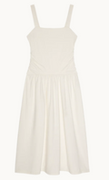 JENNIE MIDI DRESS IN PORCELAIN