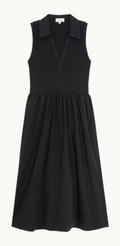 JESSICA MIDI DRESS IN BLACK