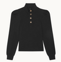 JESSIE SWEATSHIRT IN JET BLACK