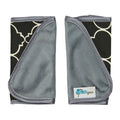 JJ Cole Reversible Strap Covers - Black Quatro_thumb1