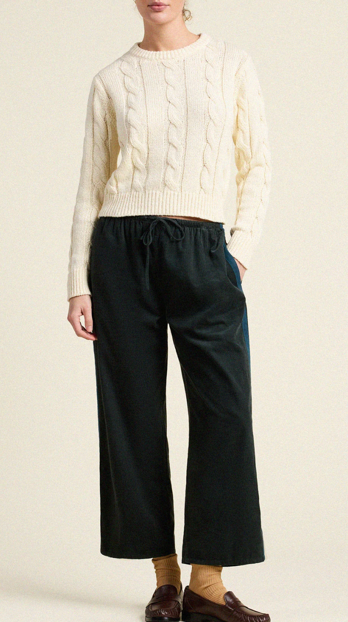 JOEY PANT IN DEEP TEAL CORD