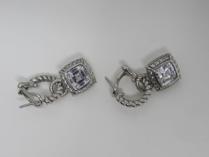 Judith-Ripka-Collection-Hoop-Earrings-with-Dangle-Gems-Female-Adult-482 5