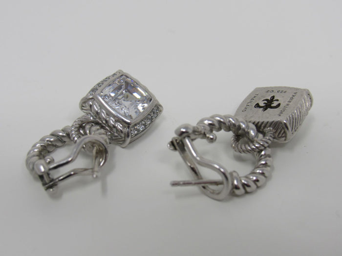 Judith-Ripka-Collection-Hoop-Earrings-with-Dangle-Gems-Female-Adult-482 7
