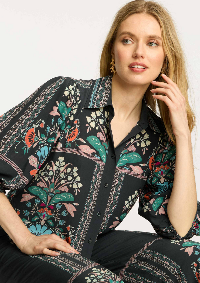 Juliette Top in Twilight Bloom