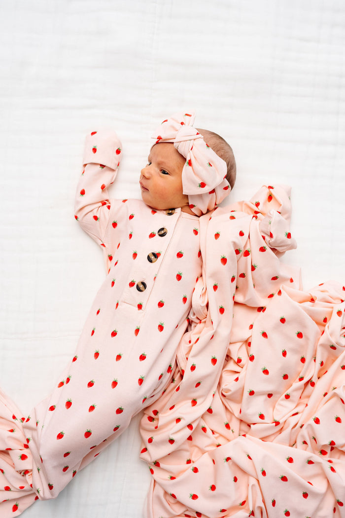 Junie Newborn Headband Bundle (Gown)