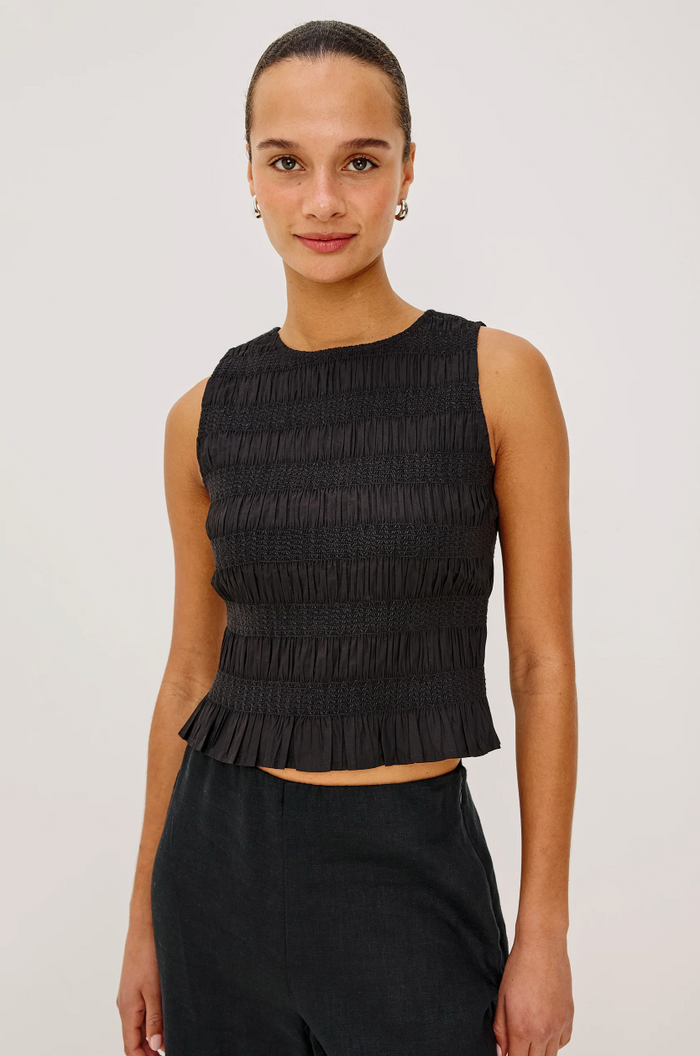 KANE TOP IN BLACK