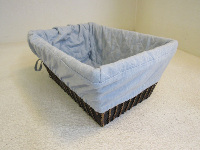 KIDSLine-Bamboo-Basket-with-Cloth-Liner-x-x-6in-Blue-462 2