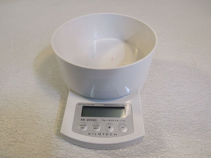 Kilotech-Food-Scale-Off-White-Capacity-2-kg-or-4-lb-8-oz-XE2000-188 4