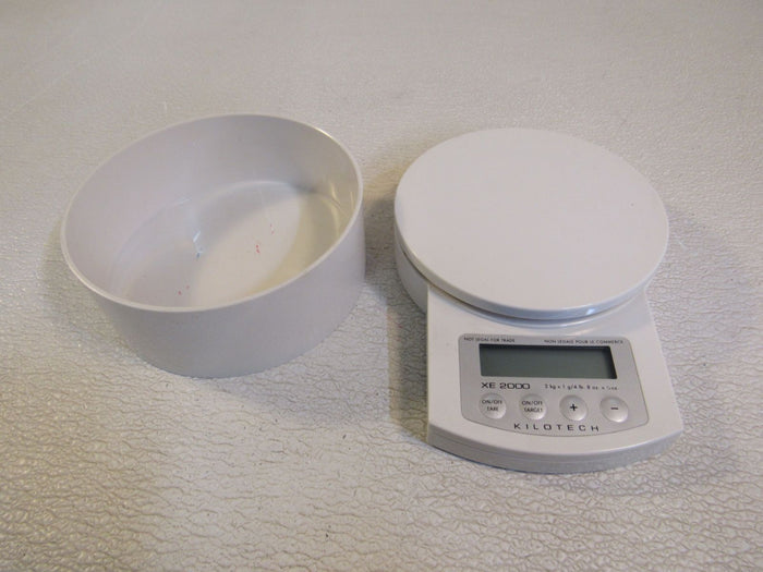 Kilotech-Food-Scale-Off-White-Capacity-2-kg-or-4-lb-8-oz-XE2000-188 5