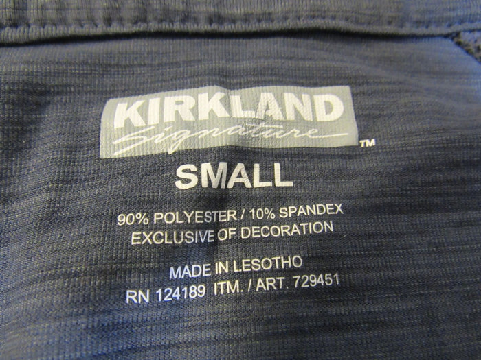 Kirkland-Quarter-Zip-Top-Jacket-Pullover-Dark-Gray-Female-Adult-Size-S-Solid-322 6