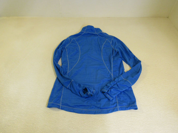 Kirkland-Quarter-Zip-Top-Jacket-Pullover-Turquoise-Female-Adult-Size-S-Solid-324 4