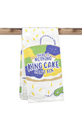 NolaCajun Kitchen Towel Nothing King Cake Cant Fix Louisiana