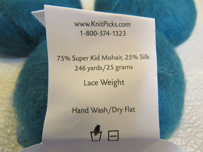 Knit-Picks-Aloft-Lace-Weight-Yarn-Kenai-3-Balls-246-Yards-Each-Emerald-Green-122 7