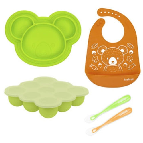 Kushies SiliSet All-In-One Silicone Gift Set - Neutral