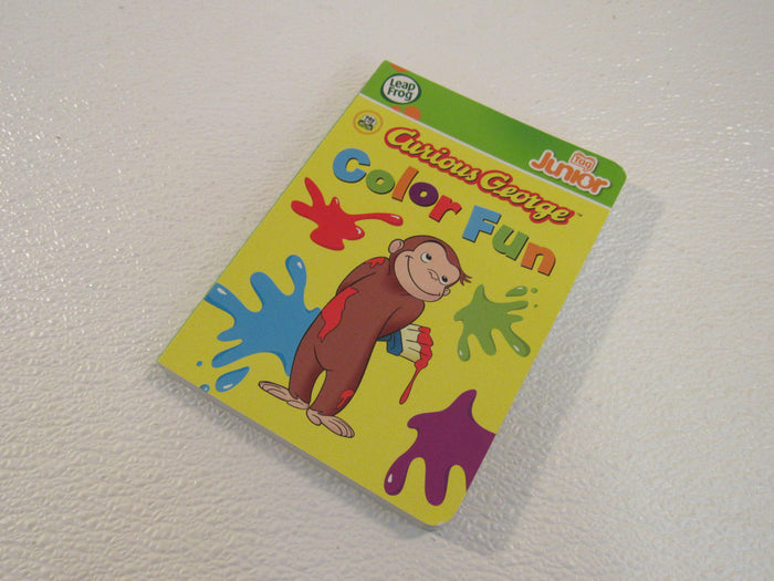 Leap Frog Curious George Color Fun Tag Junior Board Book -- Used