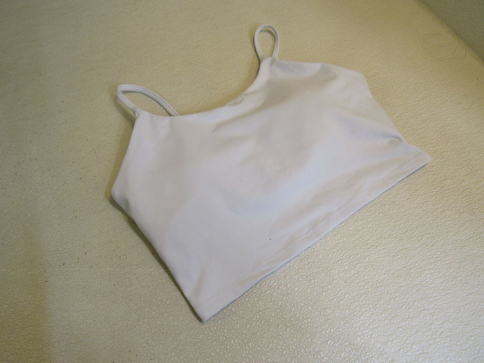 Lemedy-Strappy-Camisole-Crop-Top-Build-In-Bra-Removable-Pads-White-Female-Size-L-398 2