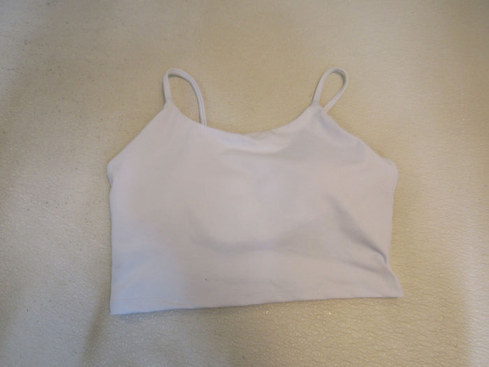 Lemedy-Strappy-Camisole-Crop-Top-Build-In-Bra-Removable-Pads-White-Female-Size-L-398 3