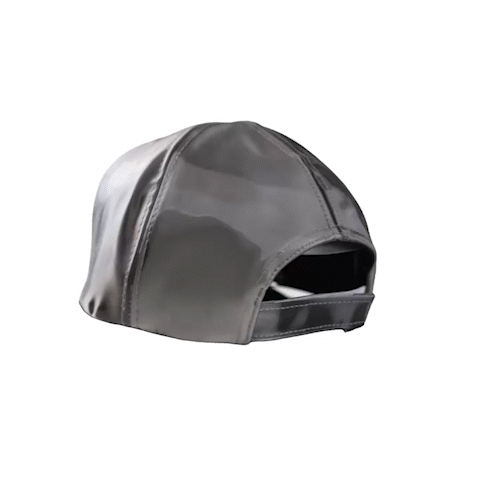 Lenticular Snapback - Silver & Black