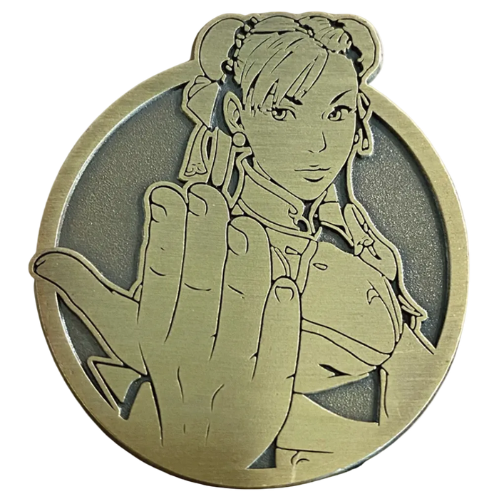 Limited Edition Emblem: Chun-Li - Street Fighter Enamel Pin