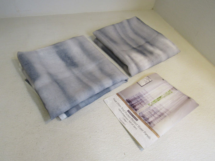 Linentalks-Curtains-Faux-Lined-Rod-Pocket-Printed-Sheer-Panels-52in-x-95in-Maya-114 1