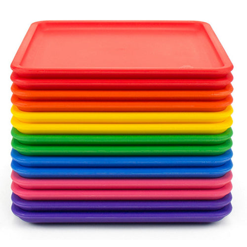 lollaland Mealtime Plate - Happy Orange