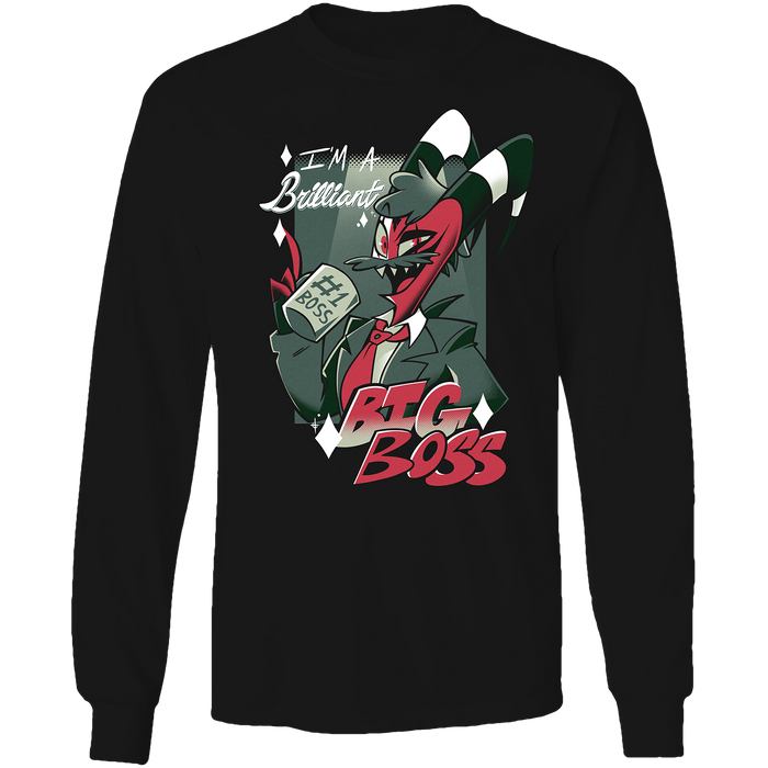 Long Sleeve Shirt - Brilliant Big Boss *LAST ONE*