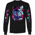 Long Sleeve Shirt - Crimson - Cozy Winter w/Printed Sleeves *LIMITED STOCK*