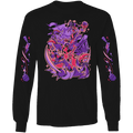 Long Sleeve Shirt - Crimson's Ship w/Printed Sleeves *LIMITED STOCK*