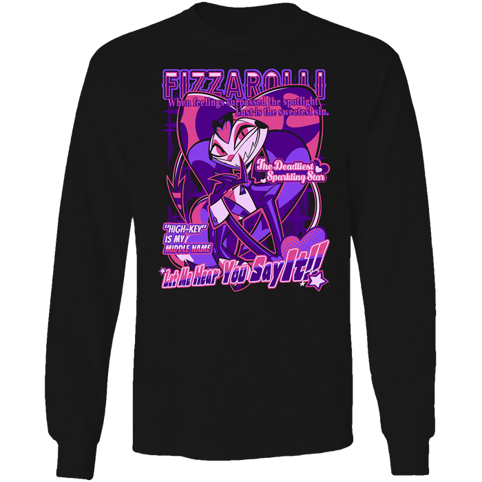 Long Sleeve Shirt - Fizz - From Helluva Boss with Love *LIMITED STOCK*