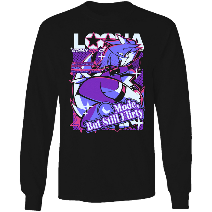 Long Sleeve Shirt - Loona - From Helluva Boss with Love *LIMITED STOCK*