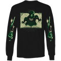 Long Sleeve Shirt - Mammon Halloween Slasher w/Printed Sleeves *LIMITED STOCK*