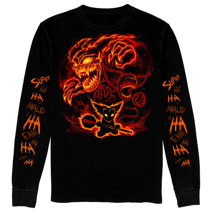 Long Sleeve Shirt - Phases of Tricky w/Printed Sleeves *LAST CHANCE*