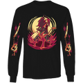 Long Sleeve Shirt - Sallie May Halloween Slasher w/Printed Sleeves *LIMITED STOCK*