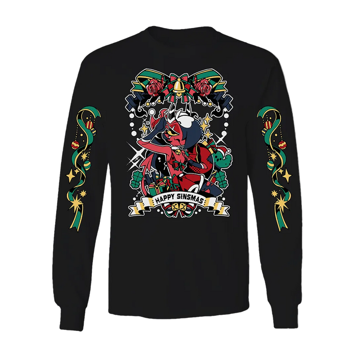 Long Sleeve Shirt - Sinsmas 2024 - Sallie May w/Printed Sleeves *LIMITED STOCK*