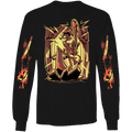 Long Sleeve Shirt - Striker Halloween Slasher  w/Printed Sleeves *LIMITED STOCK*