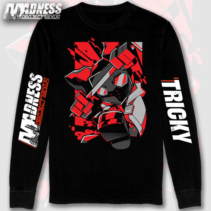Long Sleeve Shirt - Tricky w/Printed Sleeves *LAST CHANCE*