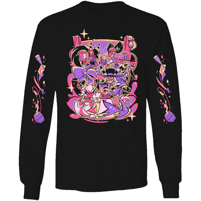 Long Sleeve Shirt - Wally's Tavern w/Printed Sleeves *LIMITED STOCK*