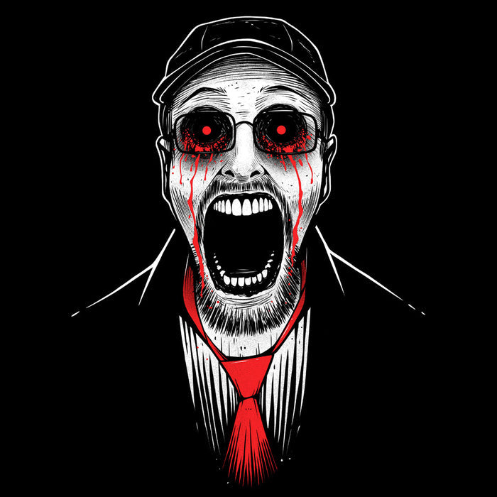 Long Sleeve T-Shirt - Creepypasta Critic GLOWS IN THE DARK  *PRE-ORDER*